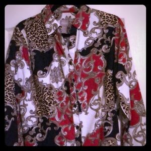 Chico’s Print Blouse